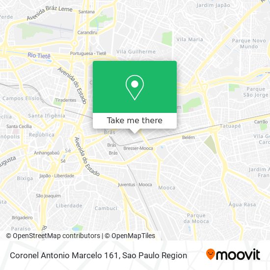 Coronel Antonio Marcelo 161 map