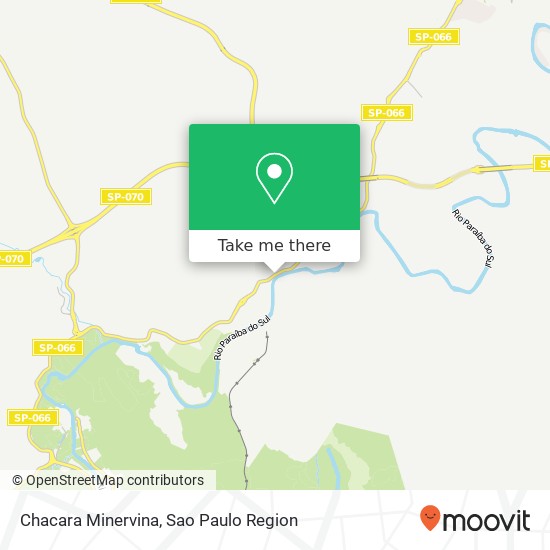Mapa Chacara Minervina