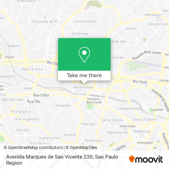 Avenida Marques de Sao Vicente 230 map