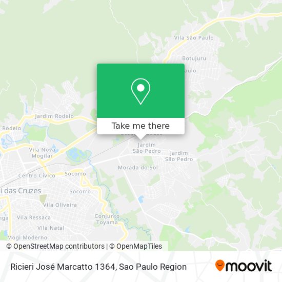 Ricieri José Marcatto 1364 map