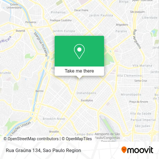 Rua Graúna 134 map