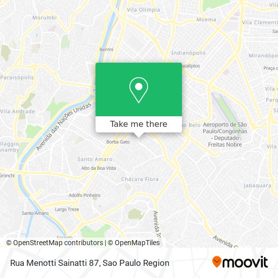 Rua Menotti Sainatti 87 map