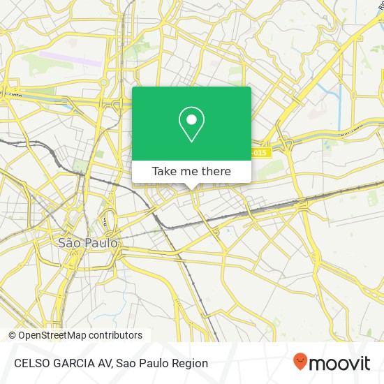 CELSO GARCIA  AV map