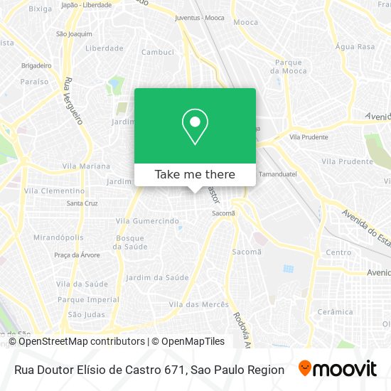 Mapa Rua Doutor Elísio de Castro  671