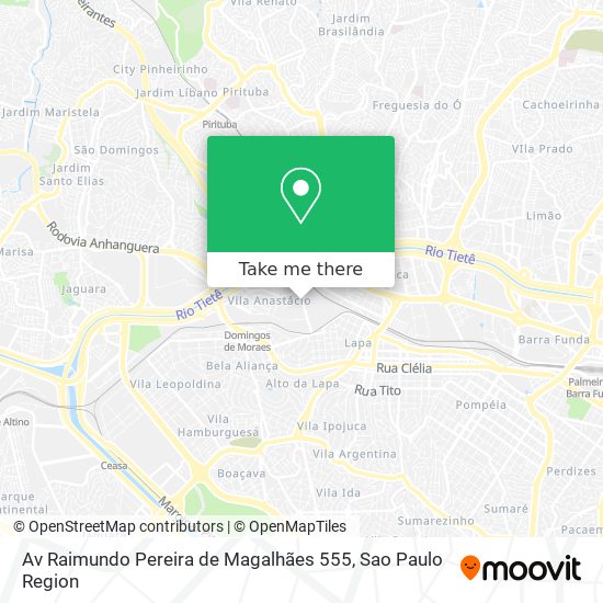 Av  Raimundo Pereira de Magalhães  555 map