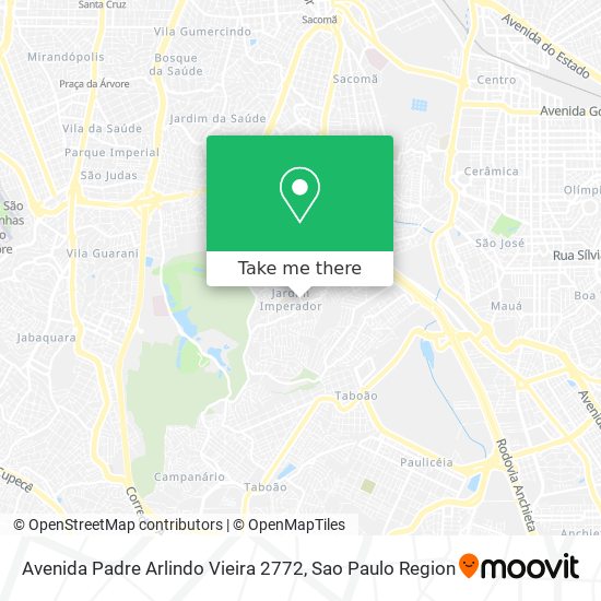 Avenida Padre Arlindo Vieira 2772 map