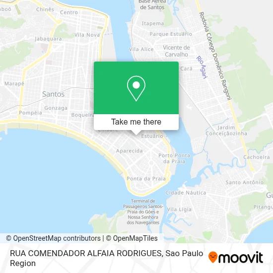 RUA COMENDADOR ALFAIA RODRIGUES map