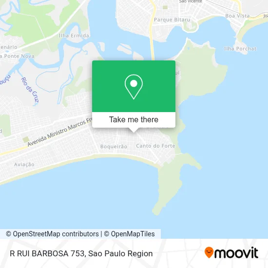 R RUI BARBOSA 753 map