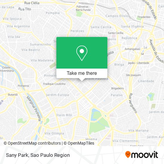 Sany Park map