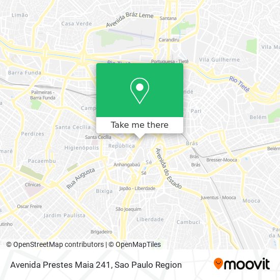 Avenida Prestes Maia 241 map