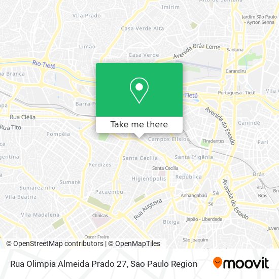 Rua Olimpia Almeida Prado 27 map