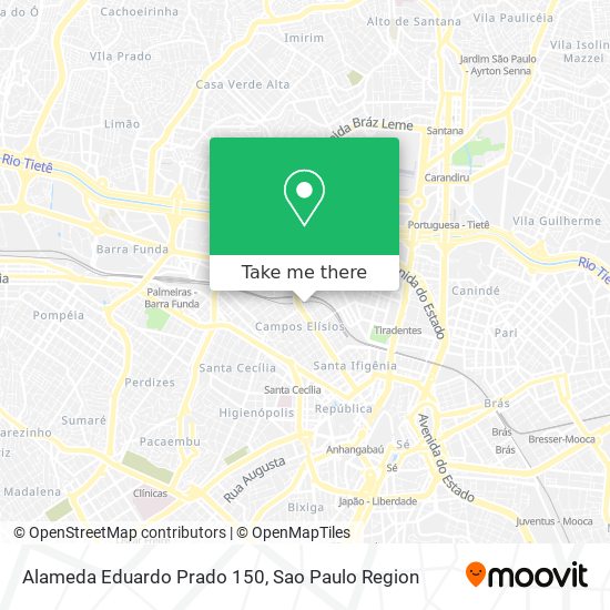 Alameda Eduardo Prado 150 map