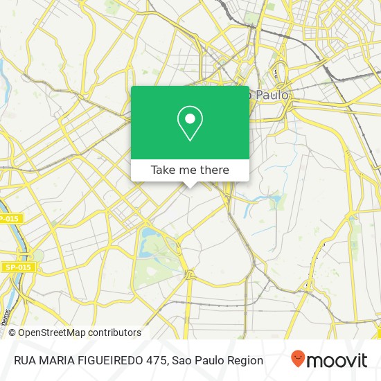 Mapa RUA MARIA FIGUEIREDO 475