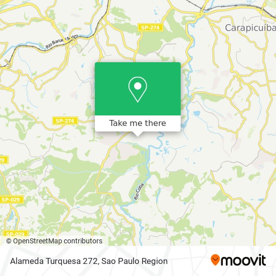 Alameda Turquesa  272 map