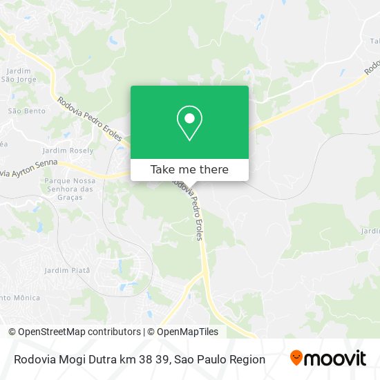 Rodovia Mogi Dutra  km 38 39 map