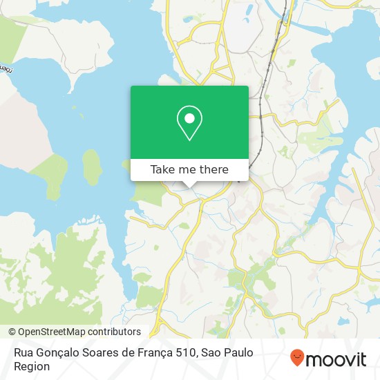 Mapa Rua Gonçalo Soares de França 510