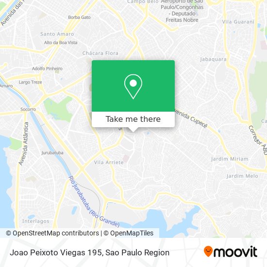 Joao Peixoto Viegas 195 map