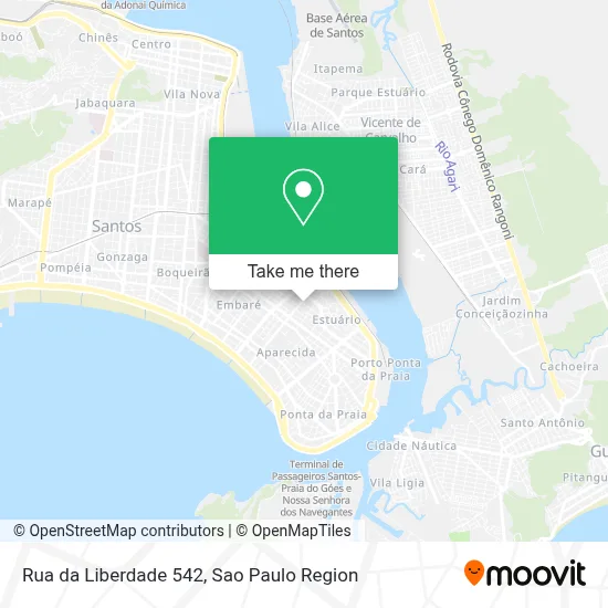 Rua da Liberdade 542 map