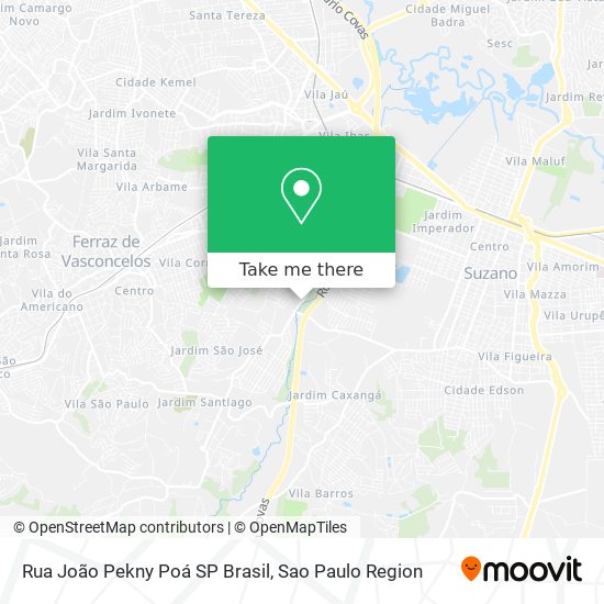 Rua João Pekny  Poá   SP  Brasil map