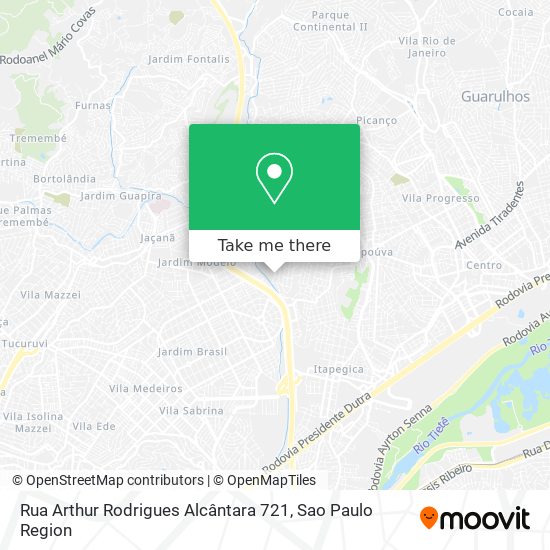 Rua Arthur Rodrigues Alcântara 721 map