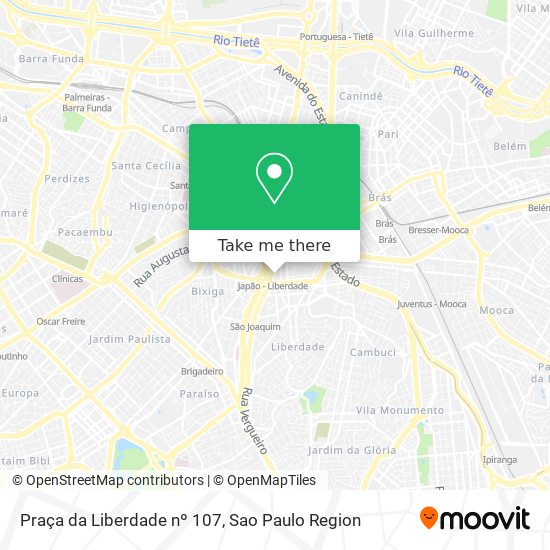 Praça da Liberdade  nº 107 map