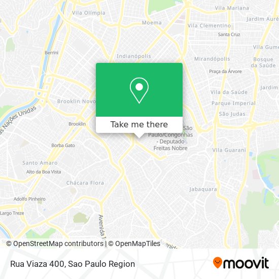 Rua Viaza  400 map