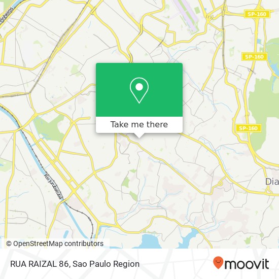 RUA RAIZAL 86 map