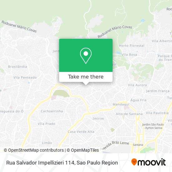 Rua Salvador Impellizieri 114 map