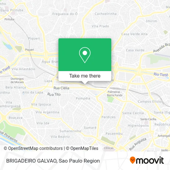 BRIGADEIRO GALVAO map