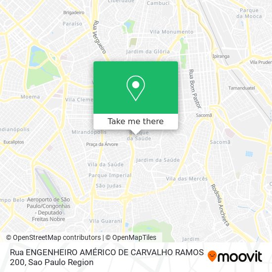 Rua ENGENHEIRO AMÉRICO DE CARVALHO RAMOS 200 map