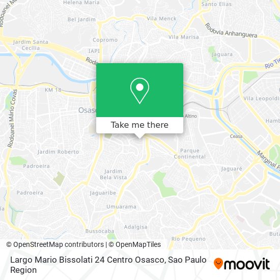 Largo Mario Bissolati  24   Centro  Osasco map