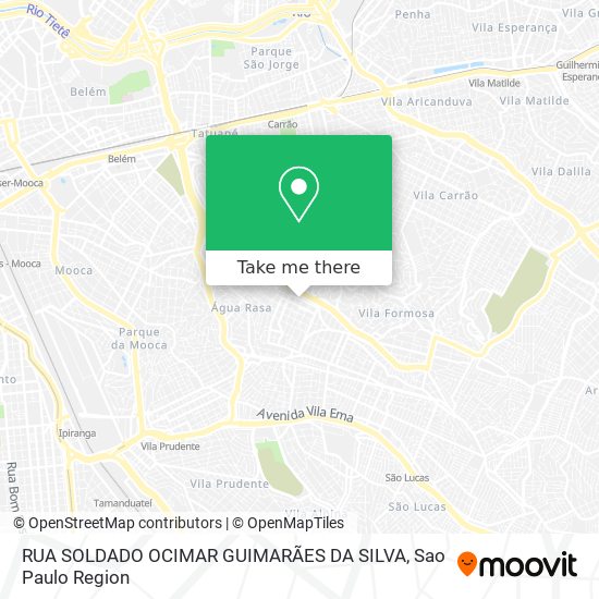 RUA SOLDADO OCIMAR GUIMARÃES DA SILVA map