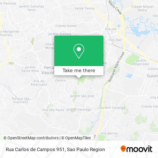 Rua Carlos de Campos 951 map