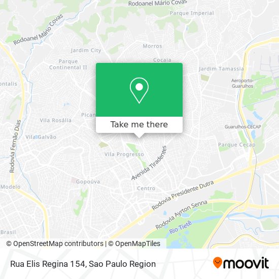 Rua Elis Regina 154 map