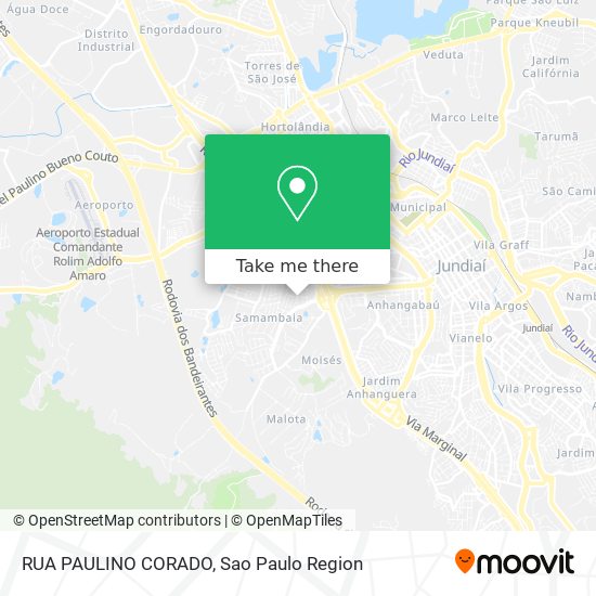 RUA PAULINO CORADO map