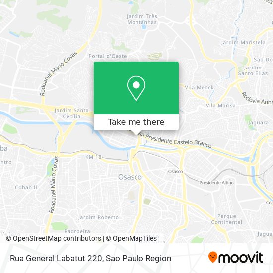 Rua General Labatut 220 map
