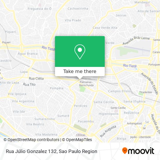 Mapa Rua Júlio Gonzalez 132