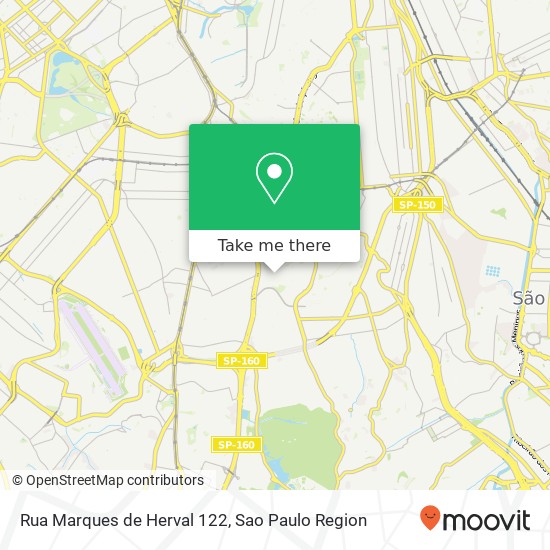 Mapa Rua Marques de Herval  122