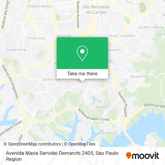 Avenida Maria Servidei Demarchi 2405 map