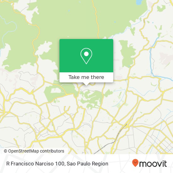 R Francisco Narciso 100 map