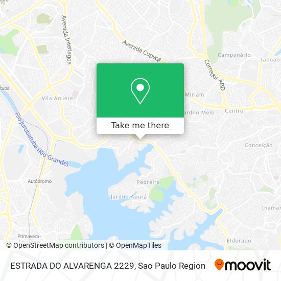 ESTRADA DO ALVARENGA  2229 map