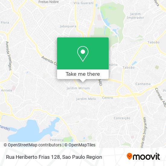 Rua Heriberto Frias 128 map