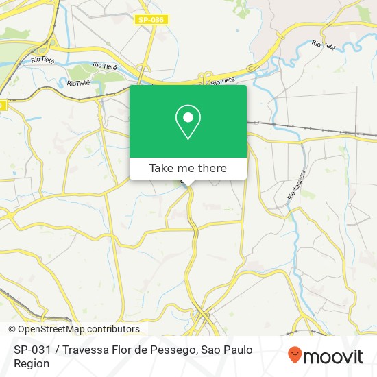 SP-031 / Travessa Flor de Pessego map