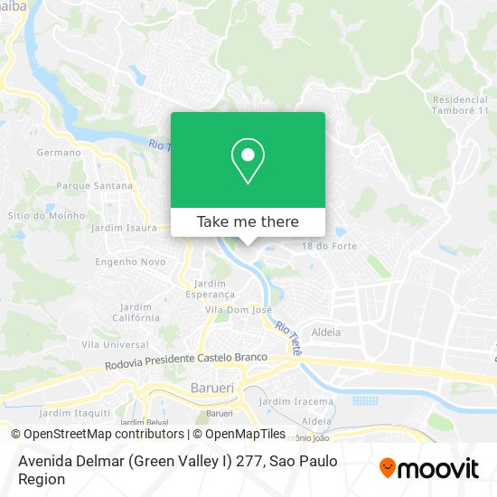 Mapa Avenida Delmar (Green Valley I) 277