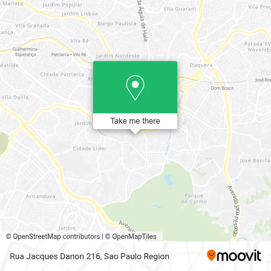 Rua Jacques Danon 216 map