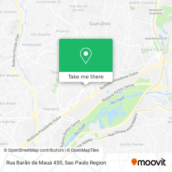 Rua Barão de Mauá  450 map