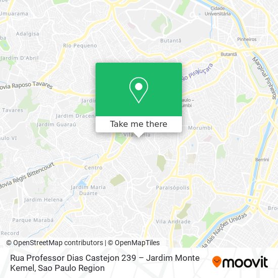 Rua Professor Dias Castejon  239 – Jardim Monte Kemel map