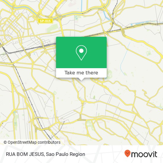 Mapa RUA BOM JESUS