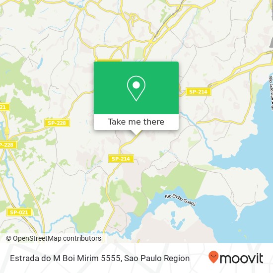 Estrada do M Boi Mirim 5555 map