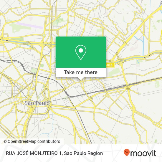 RUA JOSÉ MONJTEIRO 1 map